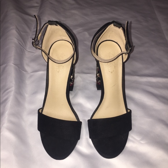 Black block heels - Picture 2 of 5